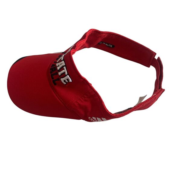 Adidas NC State Wolfpack Adjustable Climalite Embroidered Football NCAA Visor - Picture 2 of 16